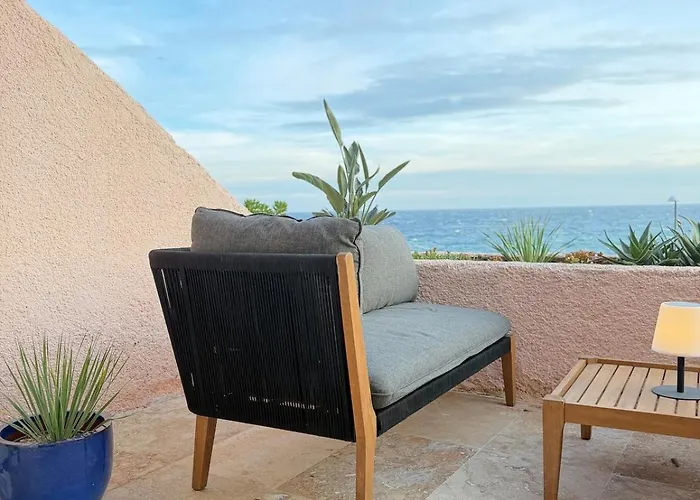 Le Grand Large - Bord De Mer- Antheor Lägenhet *