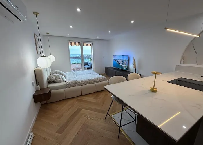 Le Grand Large - Bord De Mer- Antheor Lägenhet *